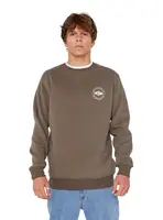 Rip curl pánská mikina Staple Crew Rock | Šedá | Velikost XL