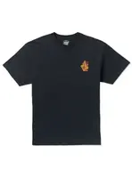 Volcom pánské tričko Fa Callum Rooney Sst Antique Black | Černá | Velikost M