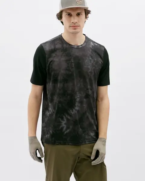 Pánský enduro dres silvini aldeno tmavě šedá/černá s