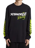 Dc shoes pánské tričko Shoe Co Racing Black | Černá | Velikost XL