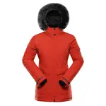 Dámská zimní bunda s membránou ptx alpine pro werda 2 červená l