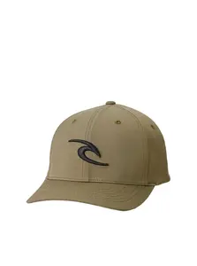 Rip curl kšiltovka Tepan 2.0 Flexfit Cap Olive | Zelená | Velikost One Size