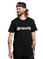 Pánské tričko meatfly joe černá xxl