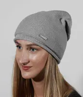 Dámská zimní čepice sherpa vega světle šedá uni