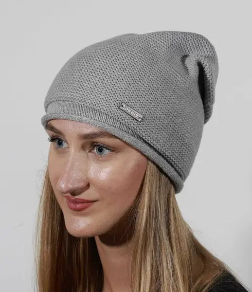 Dámská zimní čepice sherpa vega světle šedá uni