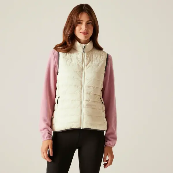 Dámská prošívaná vesta regatta hillpack ii béžová 38