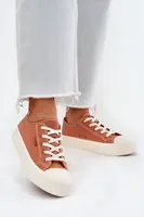 BIG STAR SHOES Dámské textilní tenisky na platformě Big Star