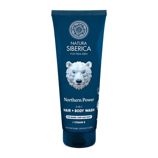 Natura Siberica Arctic Wild Mycí gel na vlasy a tělo 3v1 200 ml