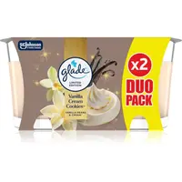 GLADE Vanilla Cream Cookies vonná svíčka 2x112 g