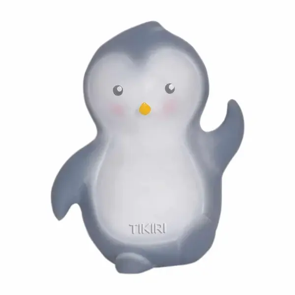Tikiri Arctic - hrkálka a hryzátko z prírodnej gumy - Tučniak