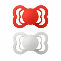 BIBS Supreme symetrické cumlíky z prírodného kaučuku 2ks - veľkosť 2 - Candy Apple / Haze