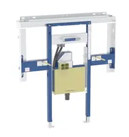 Geberit Duofix - Predstenová inštalácia pre umývadlo Geberit ONE 90 cm, pre nástennú armatúru ONE, podomietkový sifón a prvok Clou, na výšku miestnost