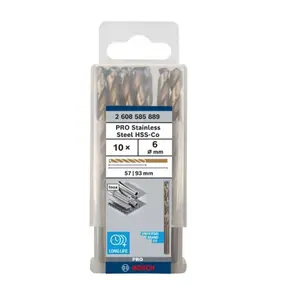 Bosch Príslušenstvo - Súprava vrtákov do kovu, 6x93 mm, 10 ks 2608585889