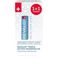 Revalid Triple Active Shampoo DS jemný šampón na seboroickú dermatitídu a závažné stavy lupín 2x150 ml