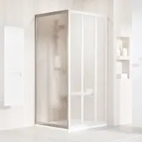 Ravak Supernova - Sprchová stěna APSS-80, 77-81 cm, satin/sklo Grape 94040UR2ZG