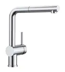 Blanco Linus S - Dřezová baterie s výsuvnou koncovkou, ocel 526242