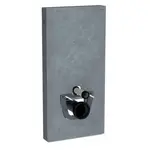 Geberit Monolith - Sanitární modul pro závěsné WC, 101 cm, boční přívod vody, vzhled břidlice 131.022.00.5