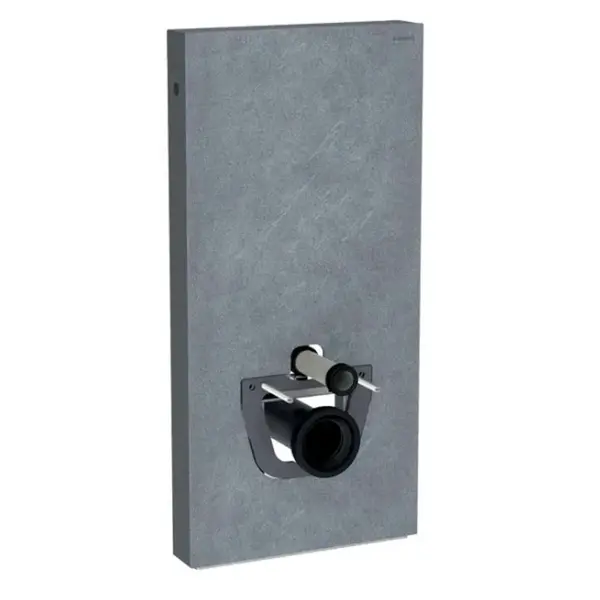 Geberit Monolith - Sanitární modul pro závěsné WC, 101 cm, boční přívod vody, vzhled břidlice 131.022.00.5