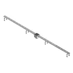 Sanela Nerezové žlaby - Nerezový štěrbinový žlábek pro koupaliště, délka 2 m SLKN 01