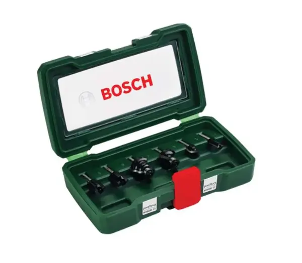 Bosch Príslušenstvo - 6-dielna súprava frézovacích bitov 2607019463