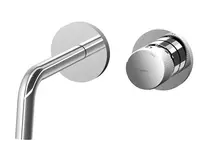 Paffoni Jo - Umývadlová batéria pod omietku s telesom, 2-otvorová inštalácia, chróm JO006CR70