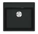 Franke Maris - Fragranitový drez MRG 610-52 RTL, 56x51 cm, matná čierna 114.0661.384