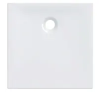 Geberit Nemea - Sprchová vanička, 80x80 cm, lesklá biela 550.570.00.1