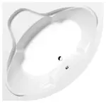 Polysan Vane - Rohová vaňa SIMONA, 150x150x45 cm, biela 94111