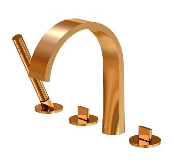 Steinberg 280 - Batéria na okraj vane, 4-otvorová inštalácia, ružové zlato 280 2400 RG