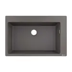 Hansgrohe Drezy - Zabudovaný granitový drez S510-F660, kamenná sivá 43313290