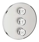 Grohe Grohtherm SmartControl - Třícestný ovladač pod omítku, supersteel 29122DC0