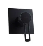 Paffoni Ringo - Sprchová batéria pod omietku s telesom, 1 výstup, matná čierna RIN010NO/M