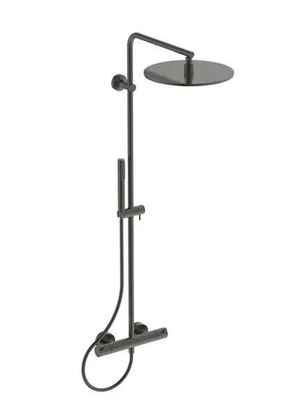 Ideal Standard CeraTherm - Sprchový set s termostatom, priemer 30 cm, Magnetic Grey A7589A5