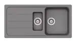 SCHOCK Formhaus - Granitový drez, 100x50 cm, s ovládaním odtoku, Croma FOMD150LAGCR
