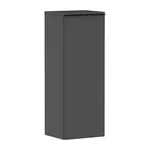 Hansgrohe Xelu Q - Bočná skrinka 40x107x35 cm, 1 dvierka, pánty vpravo, matná sivá/matná čierna 54132670