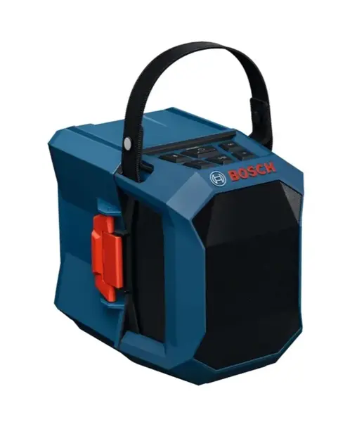 Bosch - Bluetooth reproduktor GPB 18V-1C, síťové a bateriové napájení 06014A7001