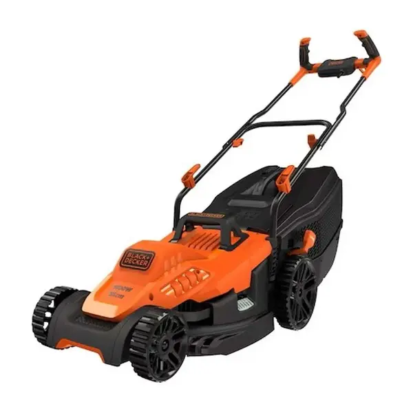 BLACK+DECKER - Elektrická sekačka na trávu 1600 W, záběr 38 cm BEMW471BH-QS