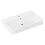 Hansgrohe Xanuia Q - Umývadlo 80x48 cm, s prepadom, otvor na batériu, SmartClean, biela 61136450