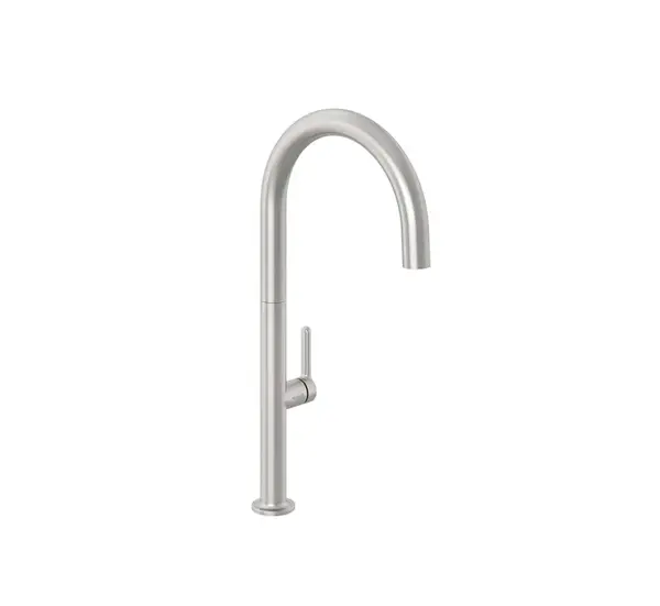 Kludi Aurea - Dřezová baterie, kartáčovaný nikl 55803N575