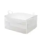 Compactor Úložné boxy - Textilný úložný box 50x70x30 cm, biela RAN2979