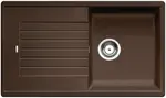 Blanco Zia 5 - Silgranitový drez, 86x50 cm, kávová 520519