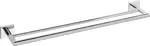 Sapho X-SQUARE - Držiak uterákov dvojitý, dĺžka 66 cm, chróm XQ404