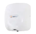 Jet Dryer Sušiče rúk - Teplovzdušný sušič rúk Simple, biely kov 8596220002709