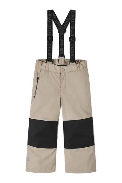 Dětské lyžařské kalhoty Reima Liikun zelená barva, 5100413A