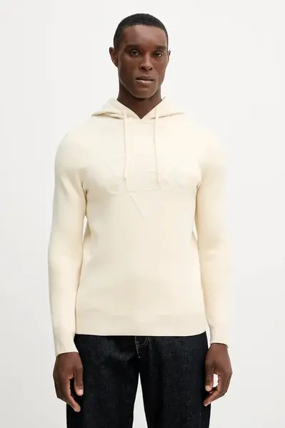 Svetr Guess JOBY pánský, béžová barva, M5BR18 Z0470