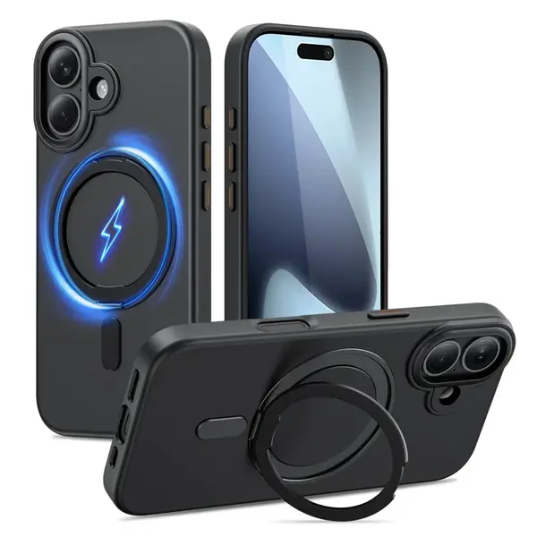 Tech-Protect MagRing MagSafe kryt na iPhone 17, čierny