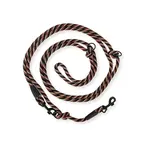 PafDog Přepínací nastavitelné vodítko 10mm, žíhané (černá, hnědá, béžová) PAF-404