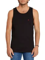 Volcom pánské tričko Stone Blanks Bsc Tt Black | Černá | Velikost XXL