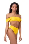Nebbia High-Energy retro bikini top 553, S, žlutá