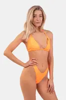 Nebbia Oranžové trojúhelníkové bikiny Classic horní díl 451, S, oranžová